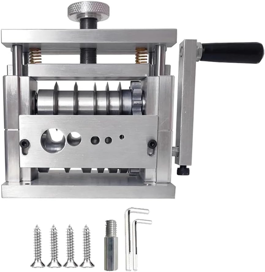 Manual Wire Stripping Machine - Home Use Copper Cable Stripper, Adjustable Wire Peeler Tool for Scrap Cables (1.5-17mm)