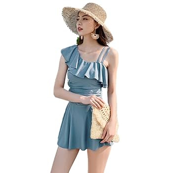 Amazon.co.jp: ワンピース 水着 レディース 体型カバー 水着