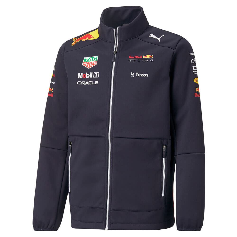 Veste PUMA RBR Team Softshell Kids avec logos officiels Red Bull - 3