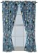 Harry Potter Hogwarts Is My Home 63" Inch Drapes - Beautiful Room Décor & Easy Set Up Bedding Features Harry, Ron, & Hermione - Curtains Include 2 Tiebacks, 4 Piece Set (Official Harrt Potter Product)