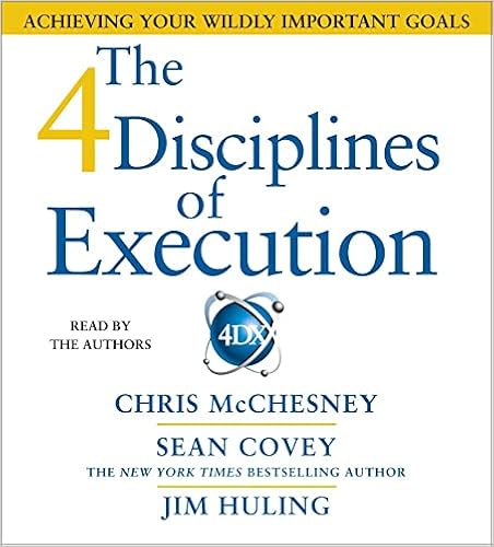 The 4 Disciplines of Execution: Achieving Your Wildly Important Goals book cover
