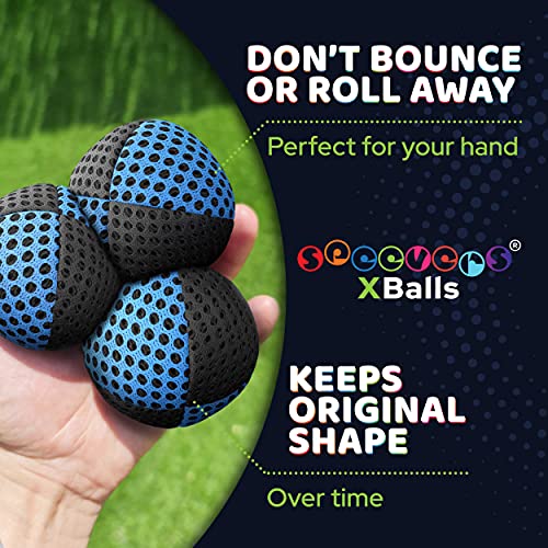 image for speevers Juggling Balls for Beginners and Professionals Set of 3, 14 C
