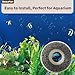 beaufan Compatiable Foam and Carbon Rings Set Replacement for All Biorb Aquariums, Carbon Filter* 10 Pack, Foam Filter*10 Pack, Air Stone*6 Pack