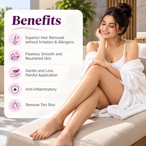 Image of Hair Removal Wax Kit Wax Heater Machine Roll on Hair Removal Wax Kit Wax Heater machine ,Refill Cartridge Strips With Wipes Waxing kit for Women Waxkit (wax Roller Heater Machine Combo)( Pack of 4)