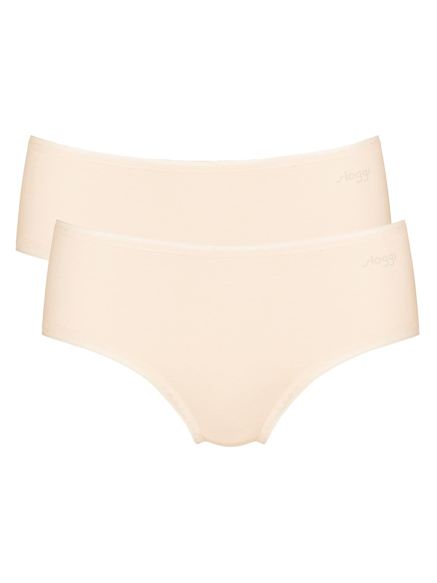 Sloggi Women's Beige Briefs Go Midi (X2)