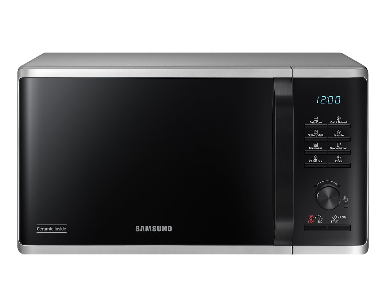 Samsung MS23B3515AS Mikrowelle 23 Liter, 800 W, Silber