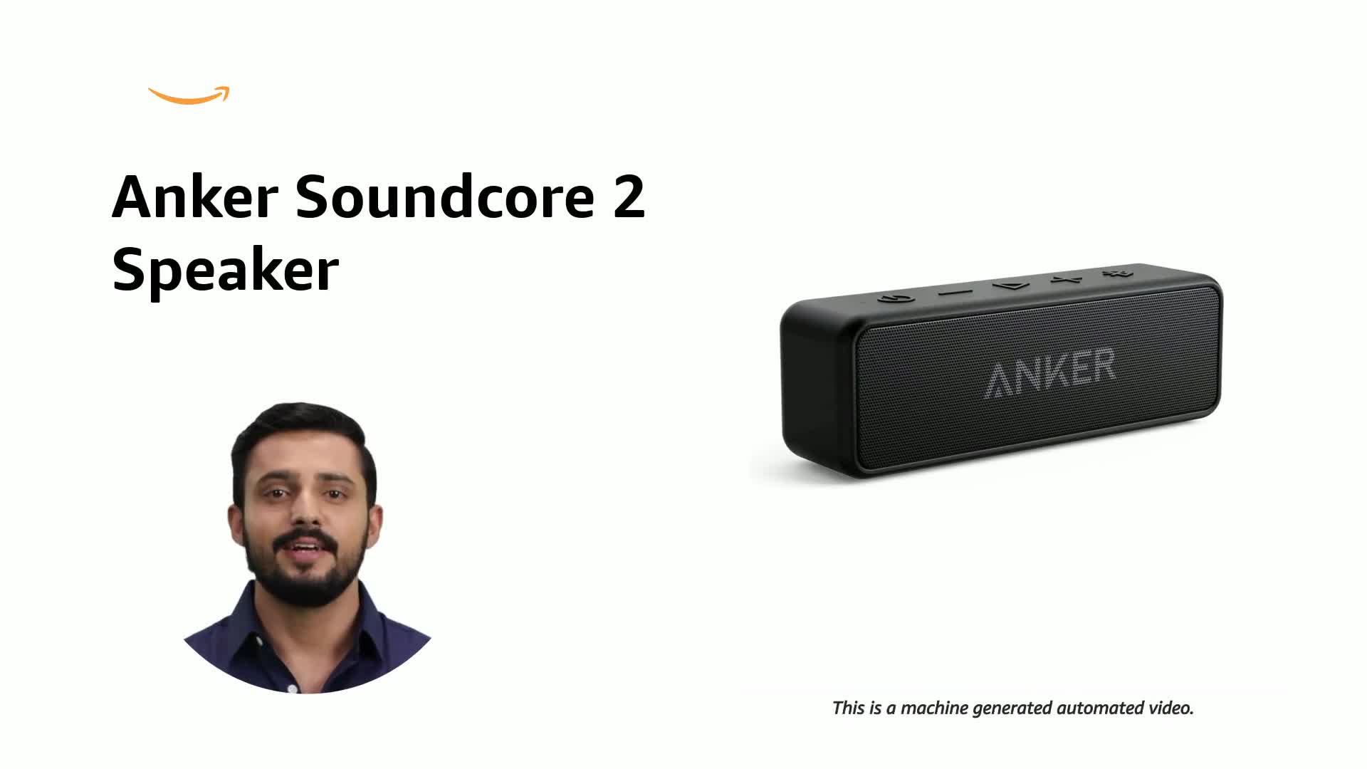 Anker Soundcore 2 Portable Bluetooth Speaker With Better Bass, 24