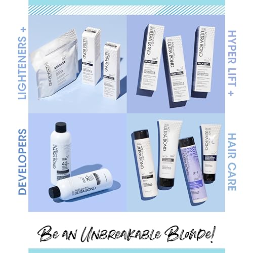 ULTRA BOND Overnight R&R Strengthen Leave-in Hair Treatment with Built-in Bonding - Designed to Protect Color-Treated Blonde Hair, 4 Fl Oz