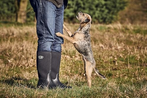 Grubs Frostline Neopren klassische Stiefel, 5 mm isolierte, wadenhohe Schuhe, wasserdichte lange Gummistiefel, bequeme Schuhe mit TRAX™-Grip, Outdoor-Stiefel für kaltes Wetter von -20 °C bis +20 °C