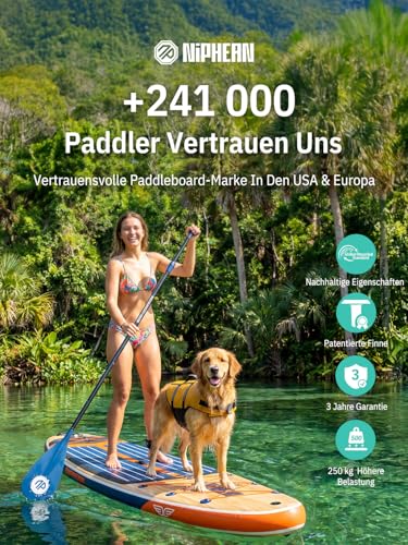 Niphean (Extra Groß) SUP für 2+1 Personen, Farbe: Teak Zephyr - 2