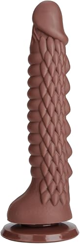 Juguete de fantasía cósmica de 12 pulgadas con potente base de succión para una experiencia de placer intensa DB63405