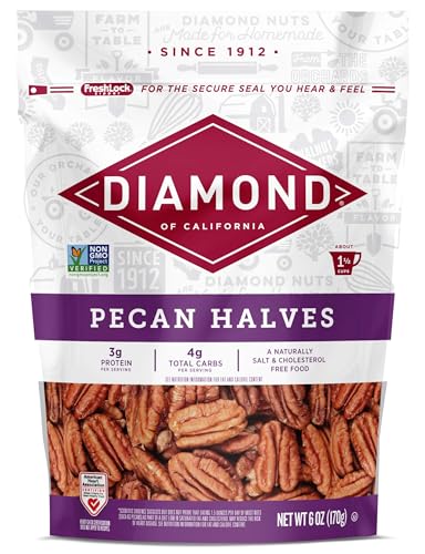 Image of Diamond of California Pecans Halves, 6 oz (12 Pack)