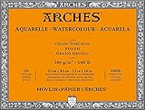 300 g weiß Nat ARCHES A1795087 Block Enc 4L 31x41 20H Aquarelle 100% dick 300g weiß Nat