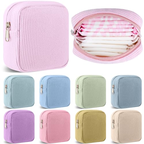 Dansydaisy 9 Pcs Period Pouches Tampon Bags, Cute