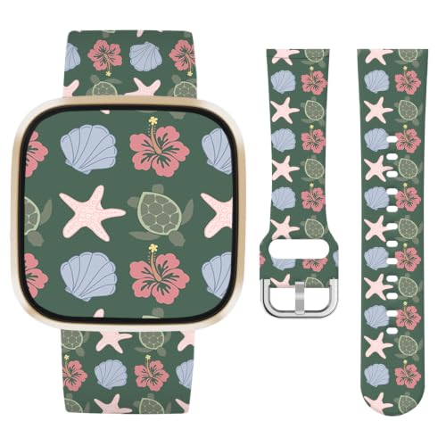 Jngnpn �X�|�[�c�o���h Fitbit Versa 3 / Sense/Fitbit Versa 4 / Sense 2�p�o���h ���f�B�[�X �����Y �z���f�[ �L���[�g �\�t�g �V���R�� �X�^�C���b�V�� �h�� �����p�X�g���b�v �X�}�[�g�E�H�b�`�o���h