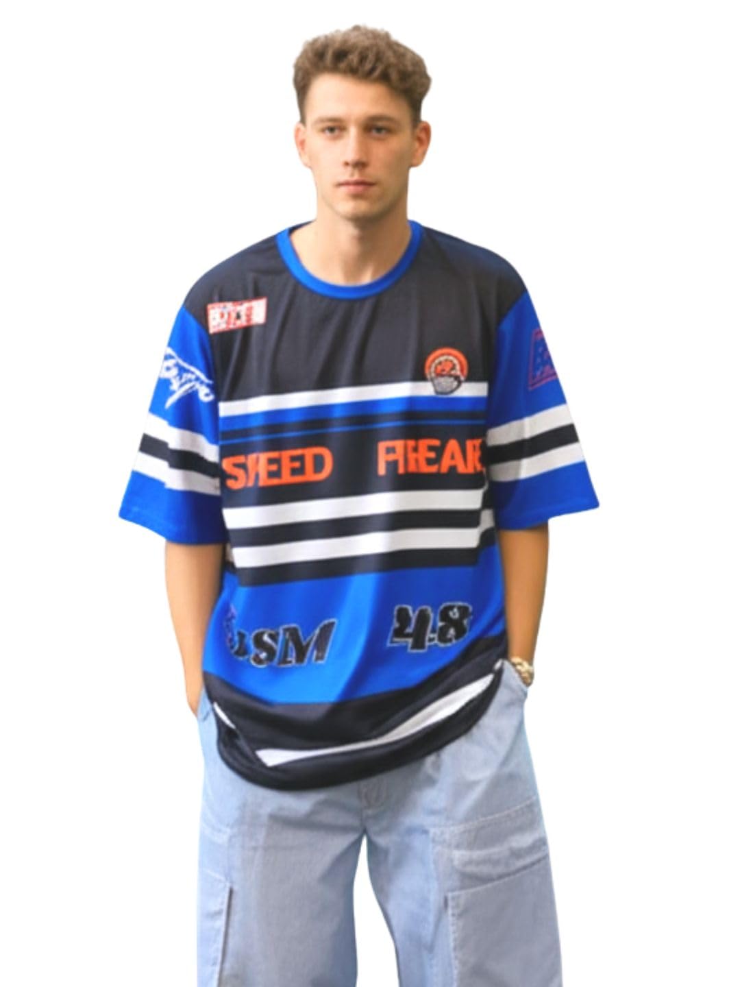 Oversize Speed Freak Premium T-Shirt for Men