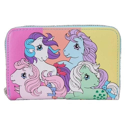Loungefly Hasbro My Little Pony Color Block Zip Around Wallet2