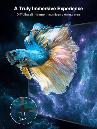 Image of BIG VUE Ultra Short Throw Laser TV Screen, 100-Inch Fresnel, Ambient Light Rejecting (ALR), 1.2 Gain, 4K Ultra HD, Wall-Mount Projection Screen for Ultra Short Throw Projector