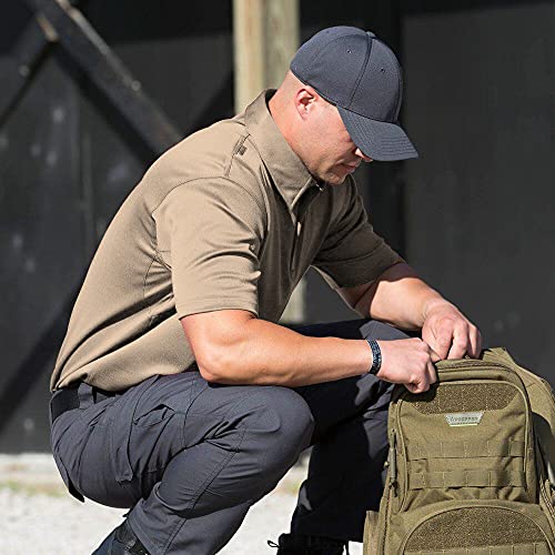 Propper Men's I.c.e. Men's Short Sleeve Performance Polo Shirt, Silver Tan, Medium Regular #TOP4