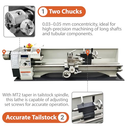 IntXanth 8x31.5 Precision Benchtop Lathe