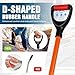 SDSNTE Shingle Removal Tool for Roof Tear-Off – Heavy-Duty Roofing Shovel with Nail Puller, Comfortable Handle, Ideal for Quick and Clean Shingle Removal