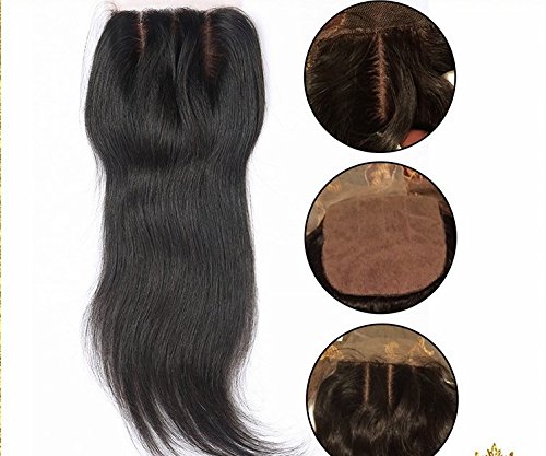 Amazon.com : Top Closure Three Bundles Silky Straight (14  display picture 1