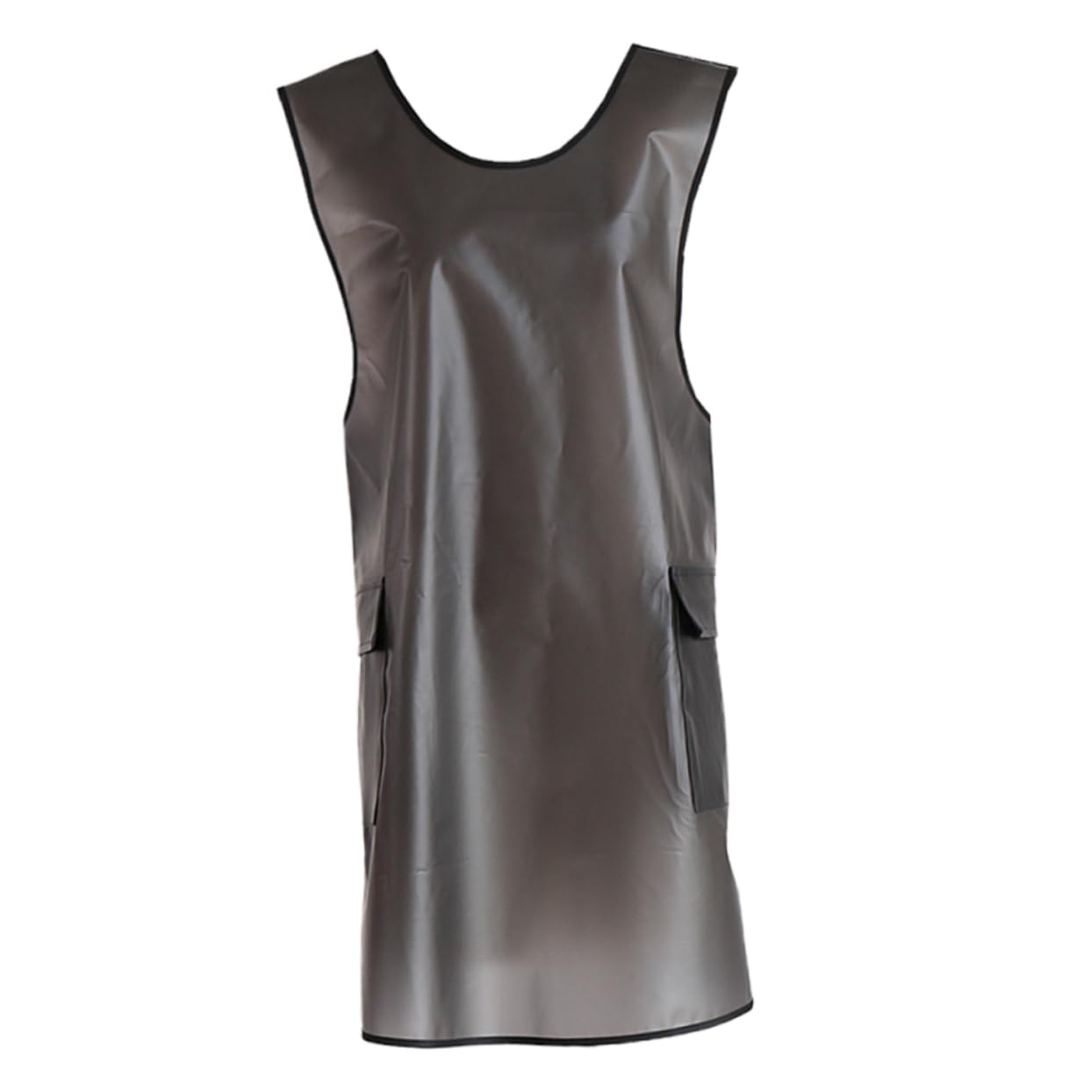 Unomor Sleeveless Pvc Waterproof Apron Kitchen Home Store Use for Women Men Long-time Use Clean Home