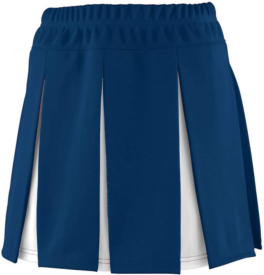 Augusta Sportswear Girls X-Small Navy/White Skirt