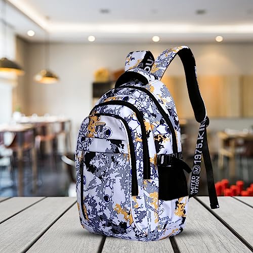 Image of Tinytot 30Litre School Bag Water-Resistant Laptop& Travel Backpack - Unisex Large 19 Inches Multipurpose Travel Backpack for Boys & Girls, Men & Women- Ideal for College and School and office Use