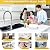 Tankless Water Heater Electric 110 V 5500W, Instant Hot Water Heater Under Sink, On Demand For Point Of Use for Bathroom and Faucet with Remote Control & LCD Touch Screen, Space-Saving (White)