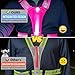 Simket Led Reflective Vest Running Gear, High Visibility Reflective Running Gear Rechargeable Adjustable Led Running Vest, Safety Night Running Gear for Men Women