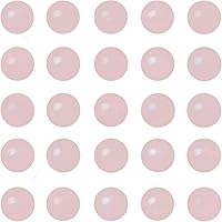 Vista 4 de AD Beads Cuentas sueltas redondas naturales de 0.315 pulgadas, 110 piezas, para hacer 108 cuentas de oración Mala, collar, pulsera y meditación