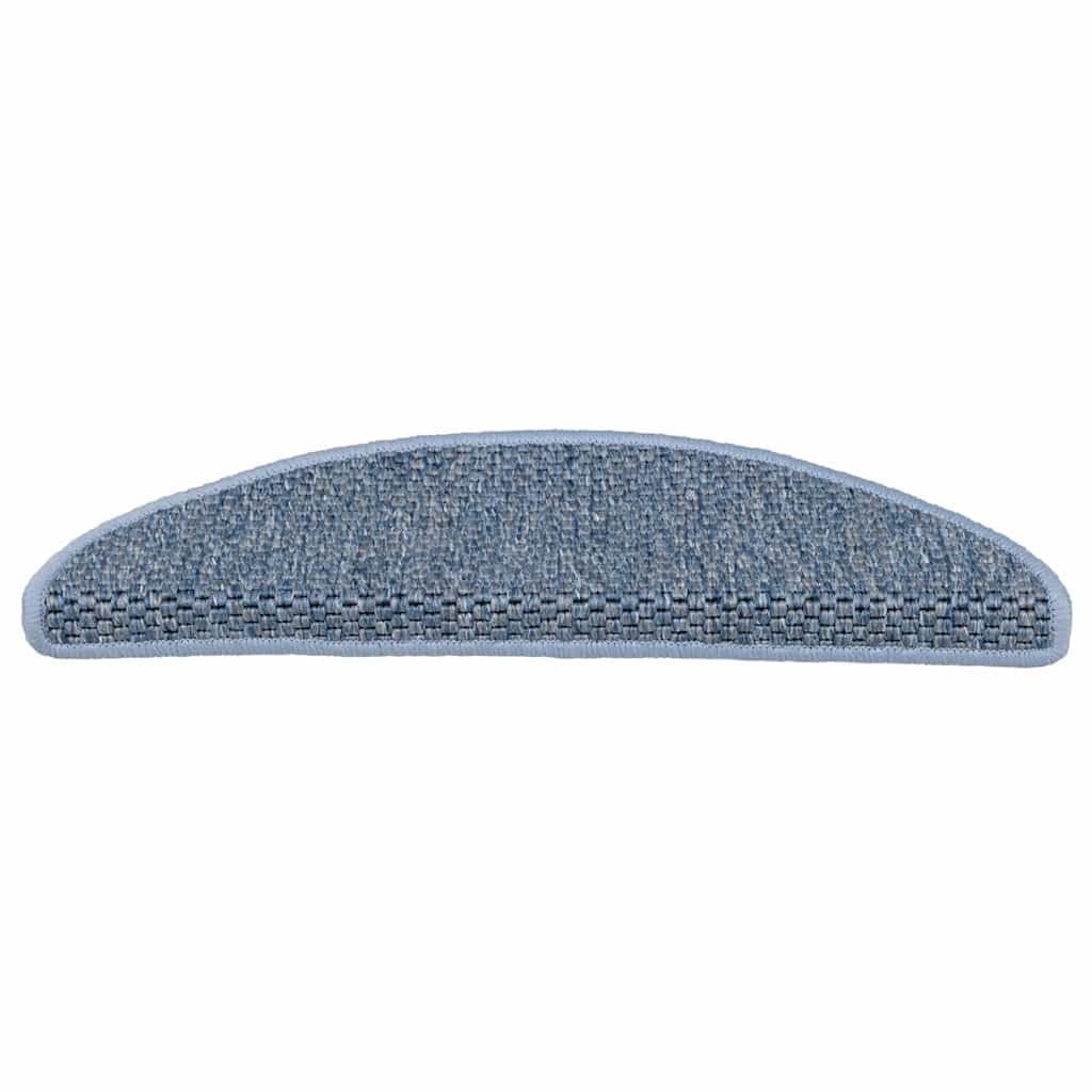 Naklejki na schody 15 szt. 56x17x3 cm Niebieski