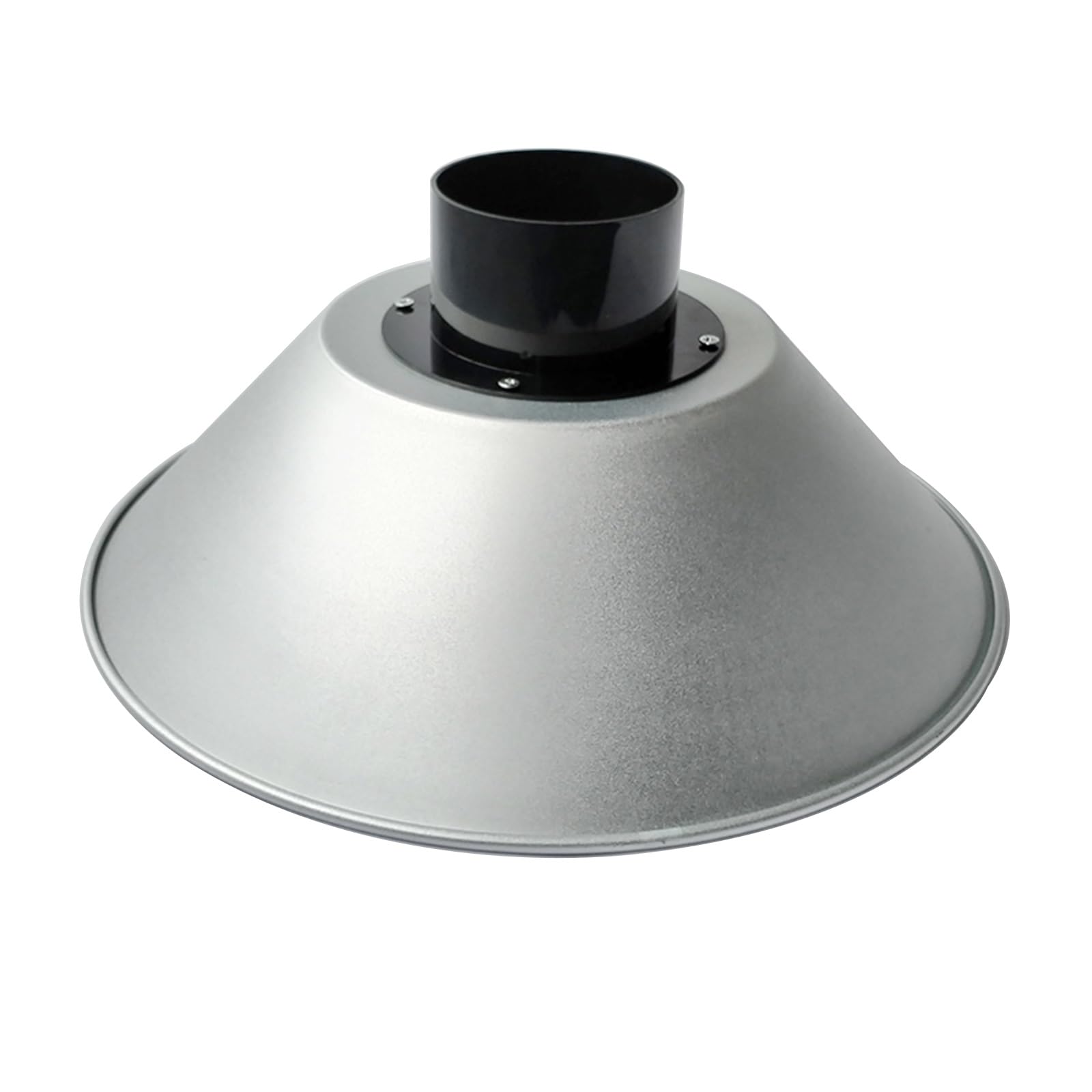 Campana redonda para ahumar, boquilla de aleación de aluminio para una extracción eficaz de humos de soldadura en estaciones de trabajo