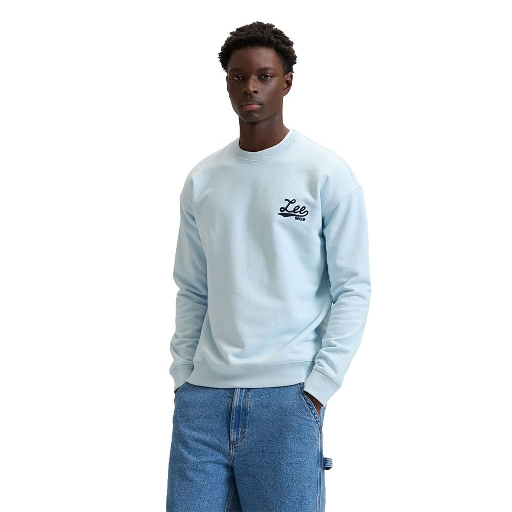 Lee Stitch Crew Sudadera Hombre en oferta en Amazon