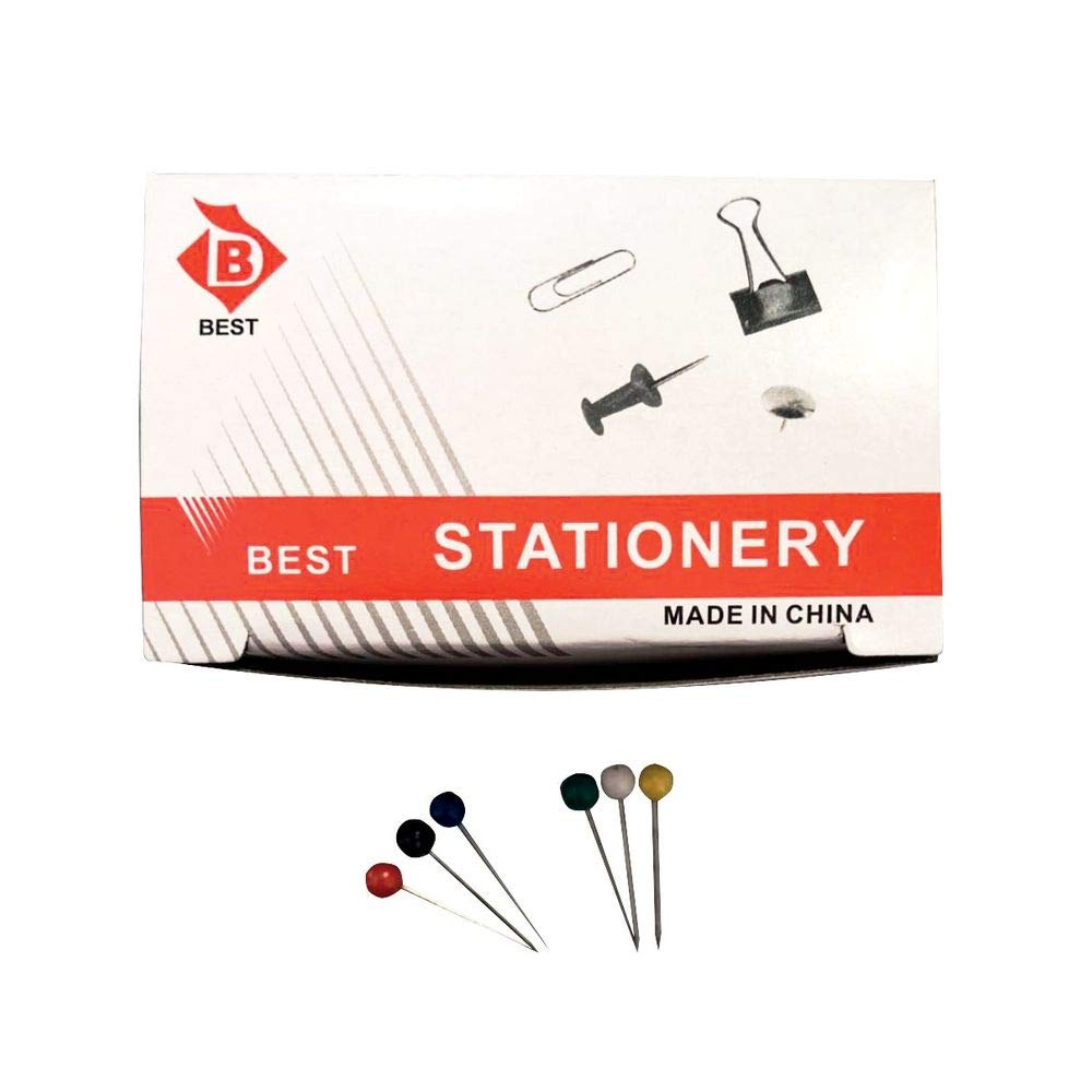 Essential Assorted Map Pin (Pack of 100)