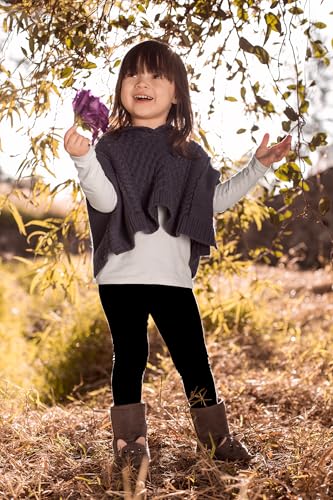 Girls Full Length Cotton Spandex Leggings Multipacks3