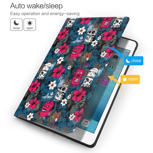 Protège tablette iPad 10.2 anti-rayure pour étudiants créatifs