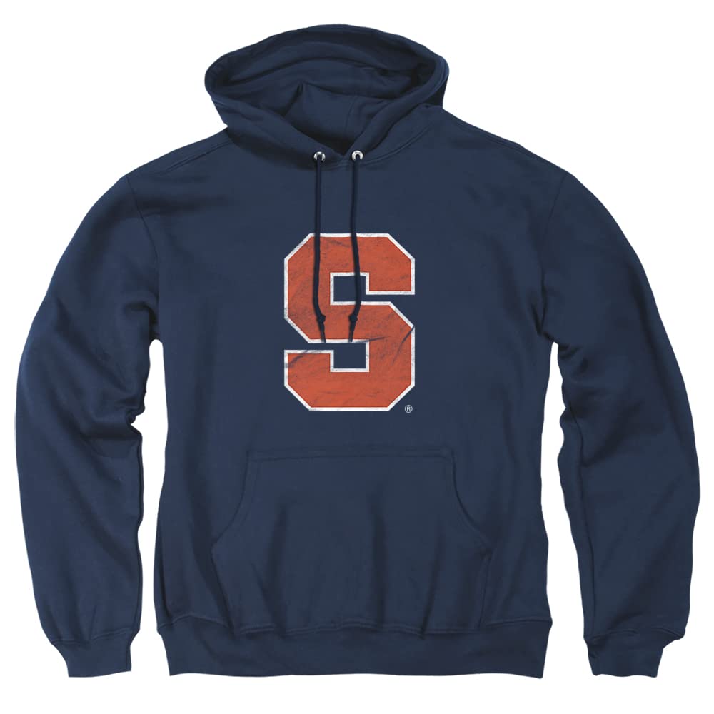 LOGOVISION Official Collegiate Distressed Primary Logo Adult Pullover Hoodie Collection — view 513
