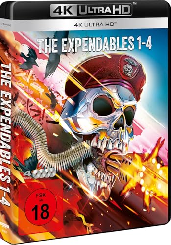 The Expendables 1 – 4 (Quadrilogy) – 4K Blu-ray (Ultra HD Blu-ray)