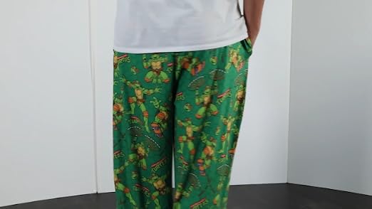 Teenage Mutant Ninja Turtles Men's Tossed Print Sleep Pajama Pants