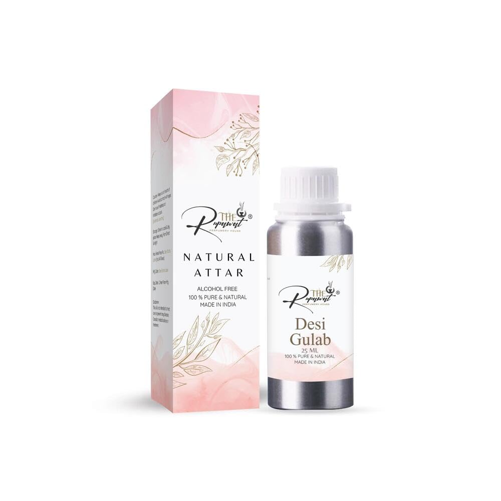 Desi Gulab Attar Itra Essential Oil (25ml)-image-36