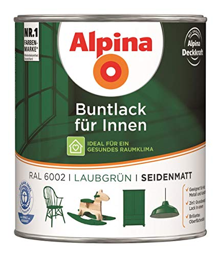 ADLER Varicolor 2in1 Acryl Buntlack für Innen und Außen - 125 ml 1/8 Liter RAL6005 Moosgrün Grün - Wetterfester Lack und Grundierung - matt 1 ADLER Varicolor 2in1 Acryl Buntlack für Innen und Außen - 125 ml 1/8 Liter RAL6005 Moosgrün Grün - Wetterfester Lack und Grundierung - matt