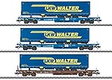  Marklin 47120 LKW Walter Sddkmss/Sdgkmss Flachwagen/Anhänger-Set (3) VI