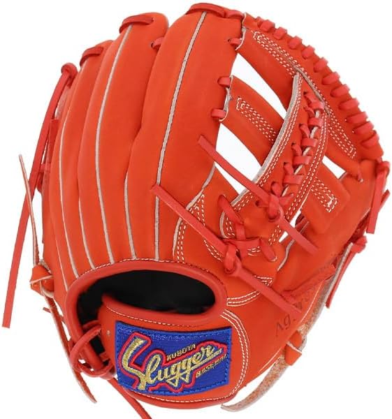 Slugger 野球グローブ 右投げ用 オレンジ 久保田スラッガー 硬式 グローブ 内野 野球 KSG-AR2 右投げ用 DP
