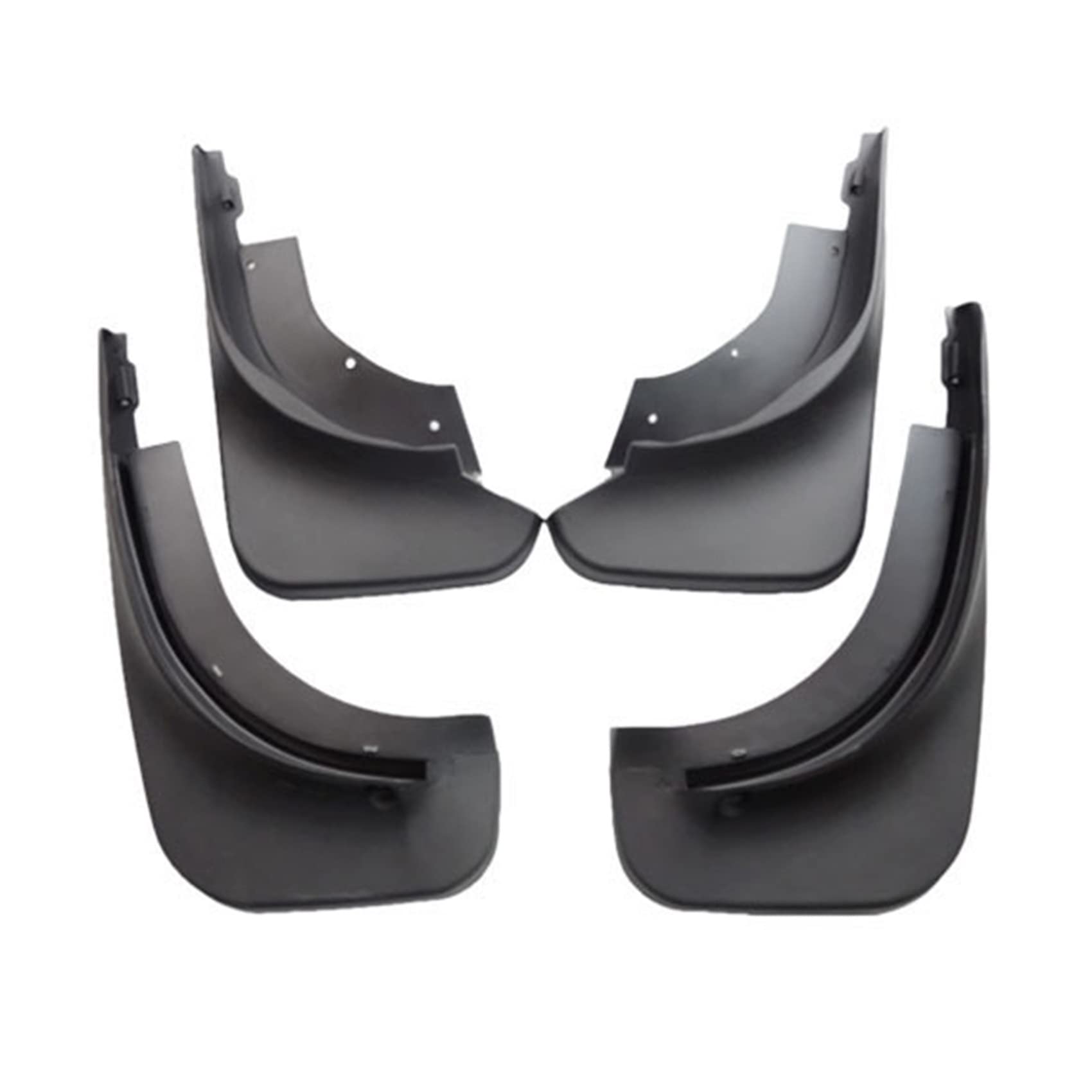Personalizzati Paraspruzzi Auto Parafango Compatibile per VW Touareg 2005-2010,Parafanghi Protezione Set Anteriore Posteriore Fender Mudguard Splash Flap Accessori,4 Pezzi