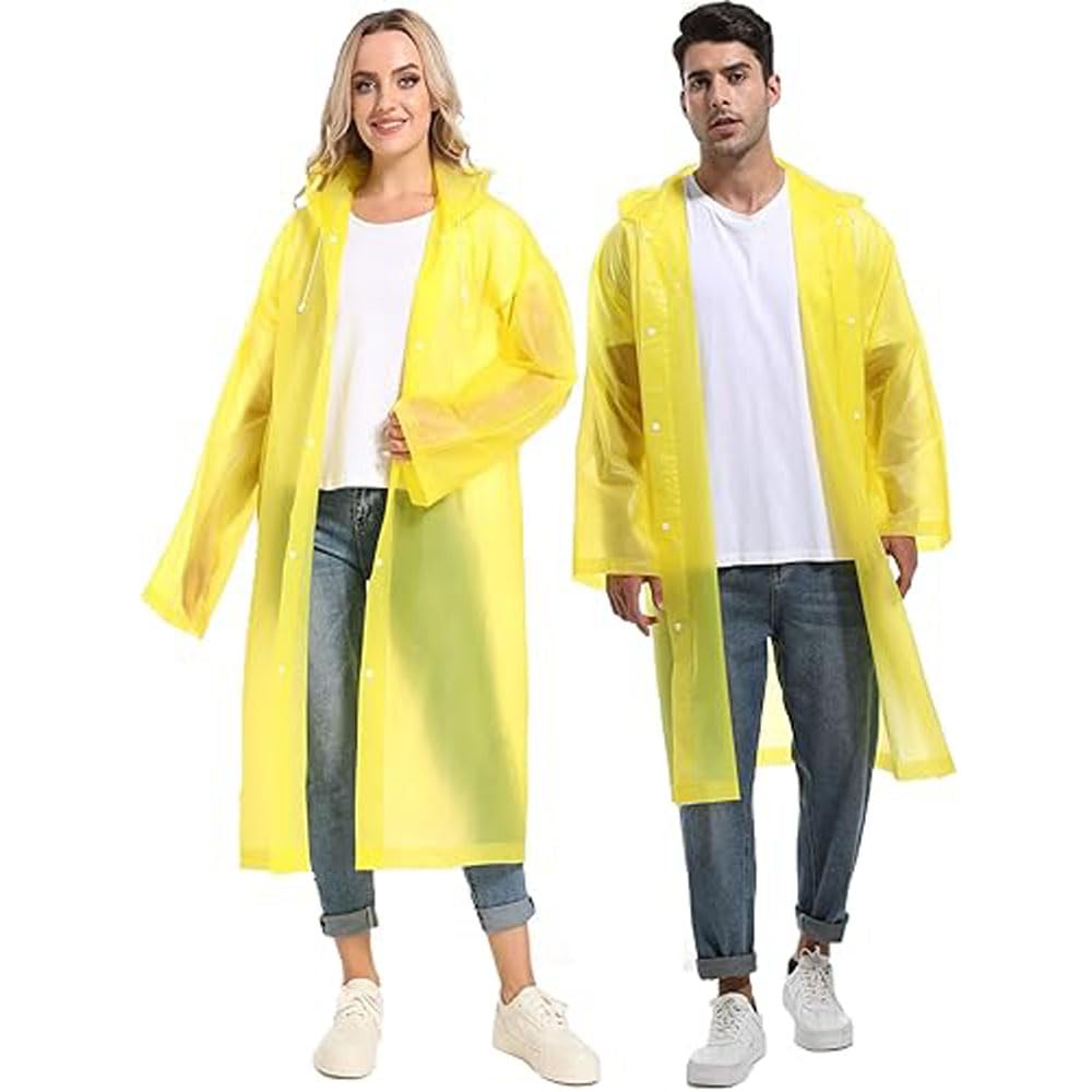Men&Women Polyester Long RainCoat Pocho Barsaati with Adjustable Cap and Cover (Pack of 1)-picture-24