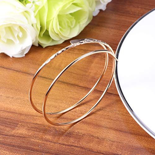 KESYOO Minimalista Simples Bobina Banda Braço Superior Braçadeira Braceletes para Mulheres Meninas P