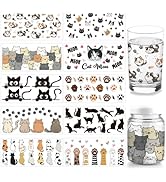 Arricraft Tier-Motive UV Transfer Aufkleber - 10 Stück Für Tassen & Glas