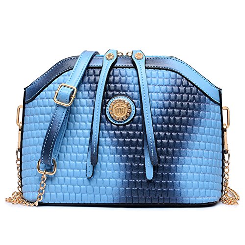 Sac d'épaule de mode et messenger bag noir polyvalent avec pochette mode d'embrayage-K